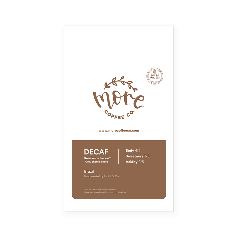 More Coffee Co. Coffee shop logo and branding, Melton Mowbray